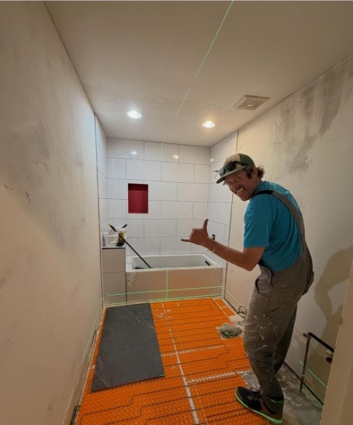 Tile installation craftsmanship